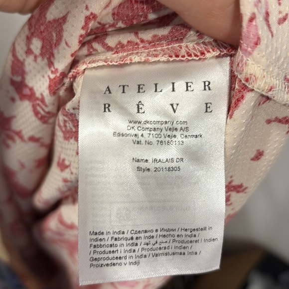NWT- ATELIER REVE - ALAIS DRESS - Picture 10 of 11